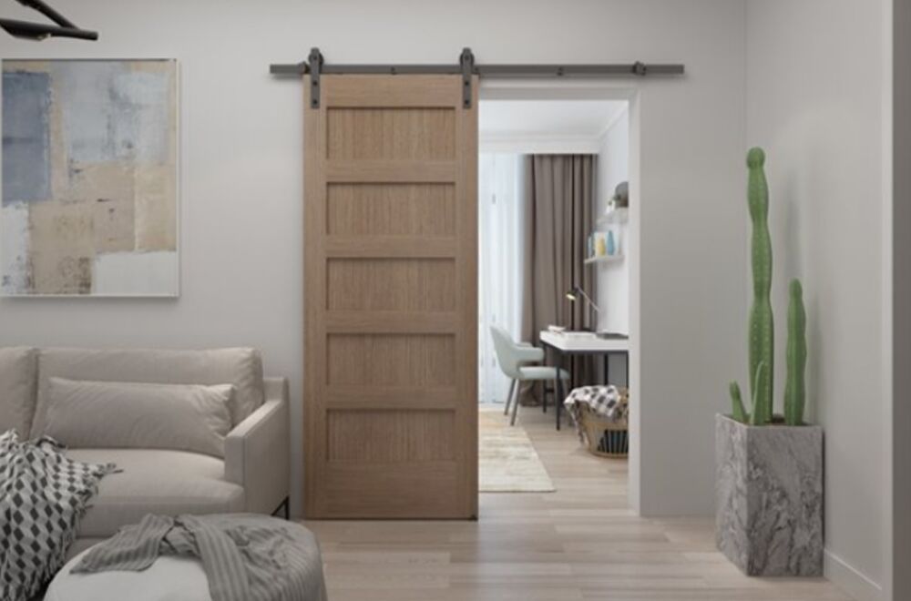 Colonial Elegance Corral Sliding Door Rail SB78CR-BL 1