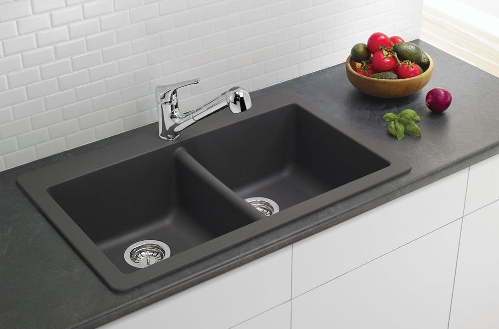 Blanco Dohna Drop In Sink Cinder