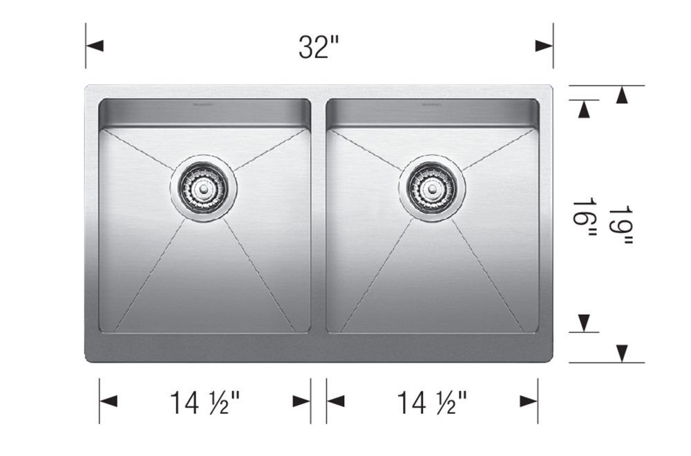 Blanco Quatrus R15 Apron Sink