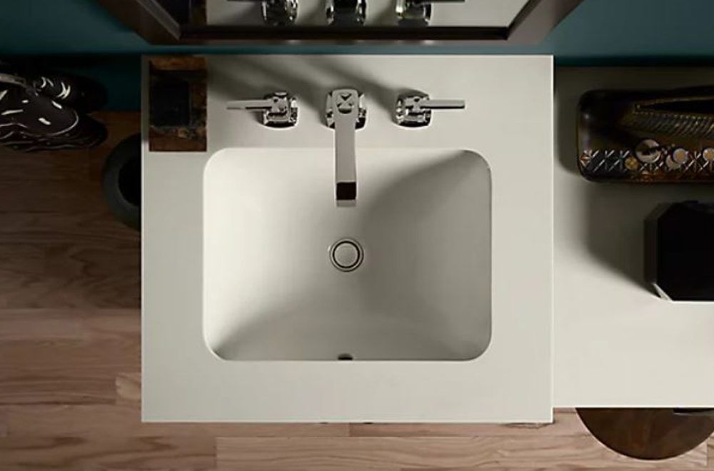 Kohler Caxton rectangle undermount sink