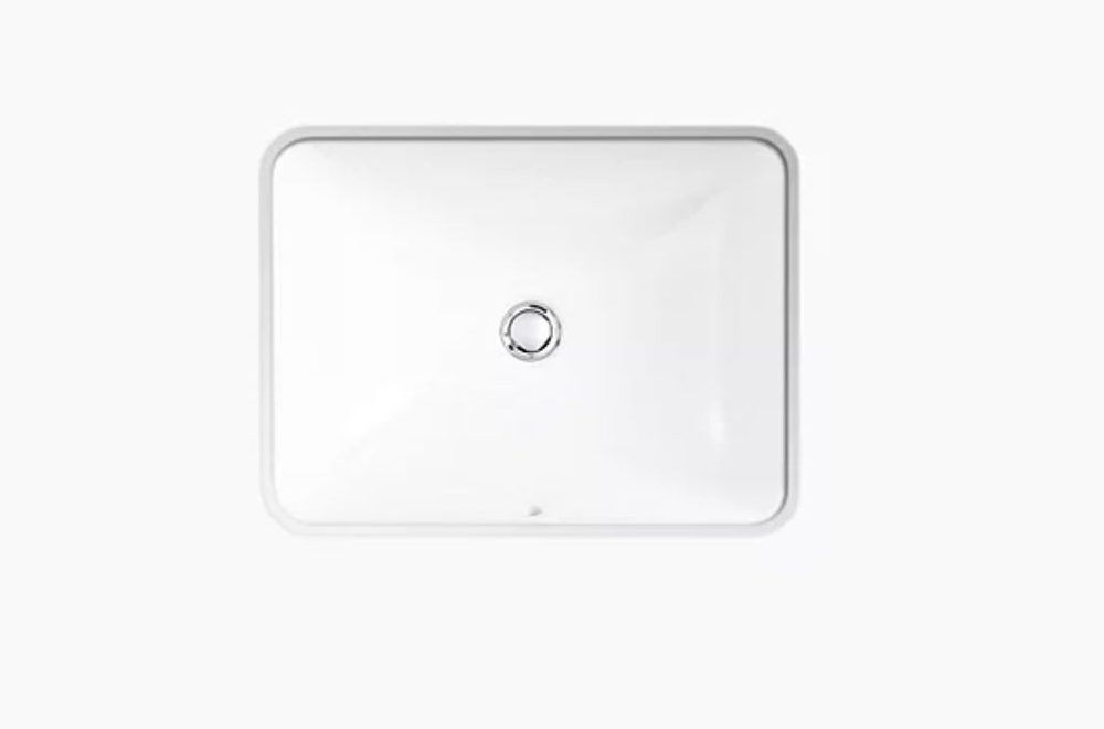 Kohler Caxton rectangle undermount sink