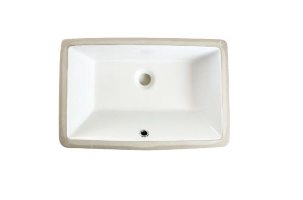 Luxo rectangle undermount sink