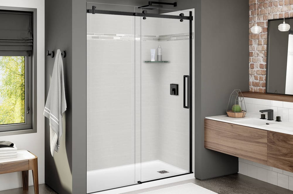 MAAX HALO 60 SHOWER DOOR matte black 138997-900-340-000 (1)