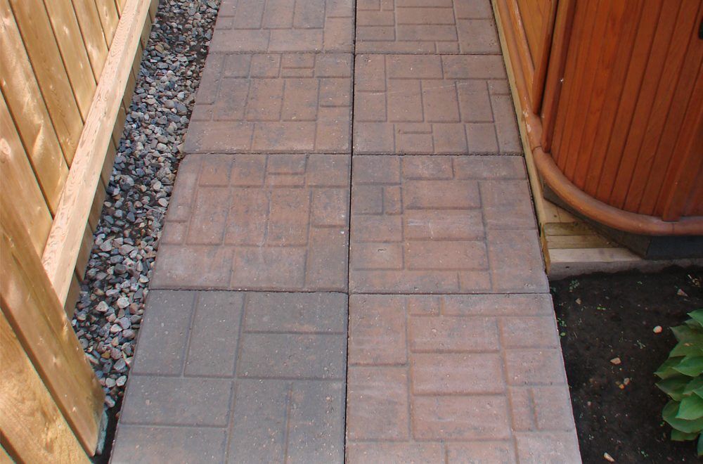 brickface & cobbleface patio blocks