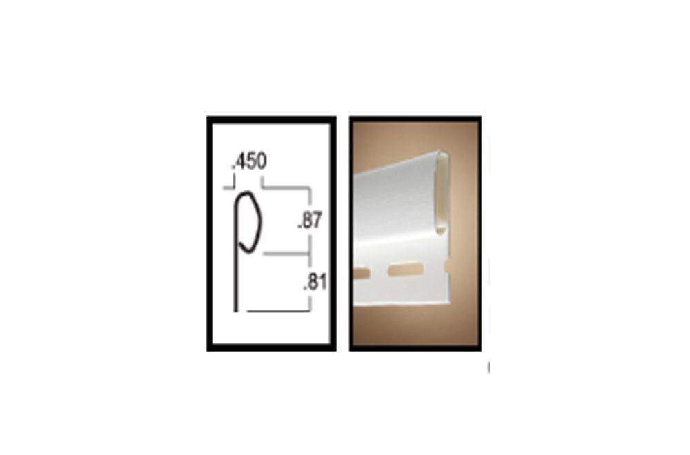 Mitten standard vinyl finish trim
