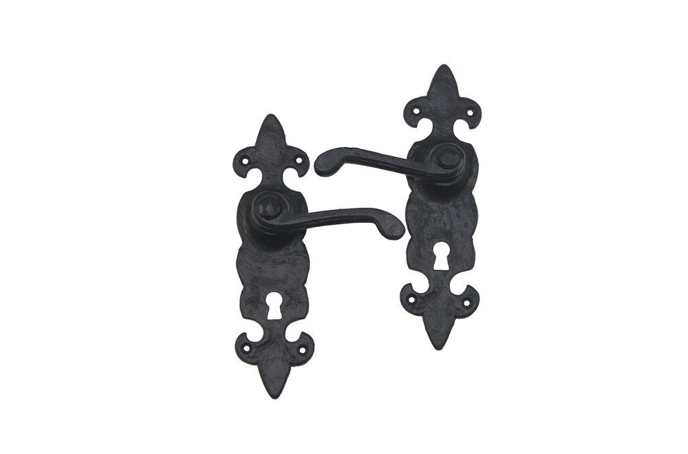 NUVO ANTIQUE COLONIAL HEAVY DUTY SPRING LOADED HANDLE ASLH (3)