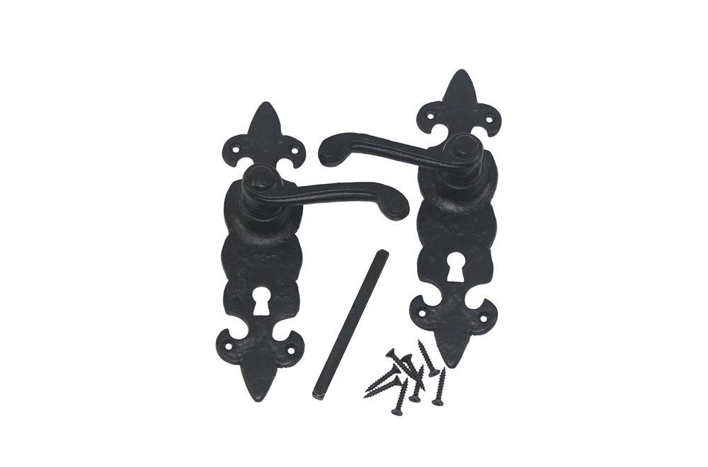 NUVO ANTIQUE COLONIAL HEAVY DUTY SPRING LOADED HANDLE ASLH (4)