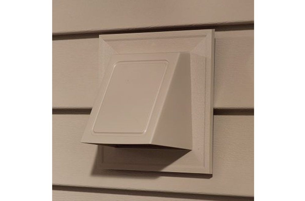 hooded exhaust vent