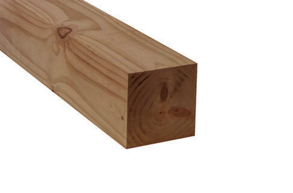 6x6 brown s4s timber