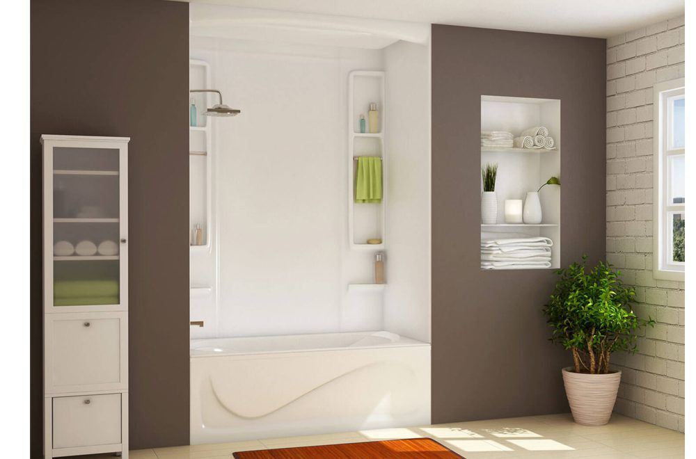 MAAX Finesse 80 inch Acrylic Tub Surround -101345-001 (2)