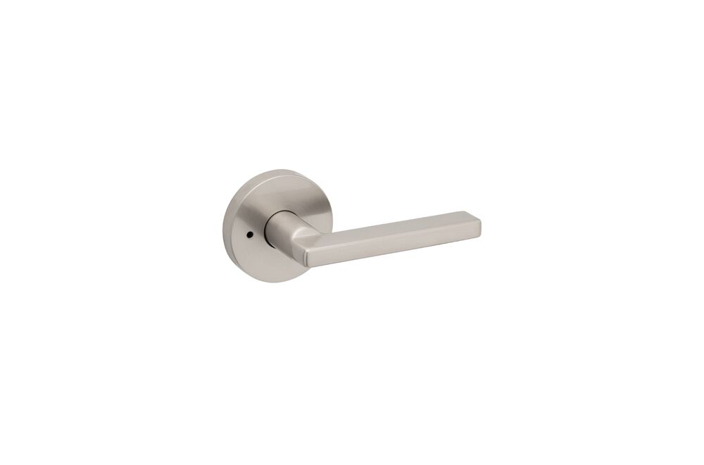 Halifax round privacy satin nickel 1