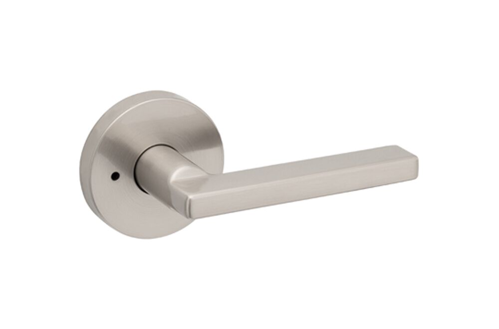 Halifax round privacy satin nickel 2