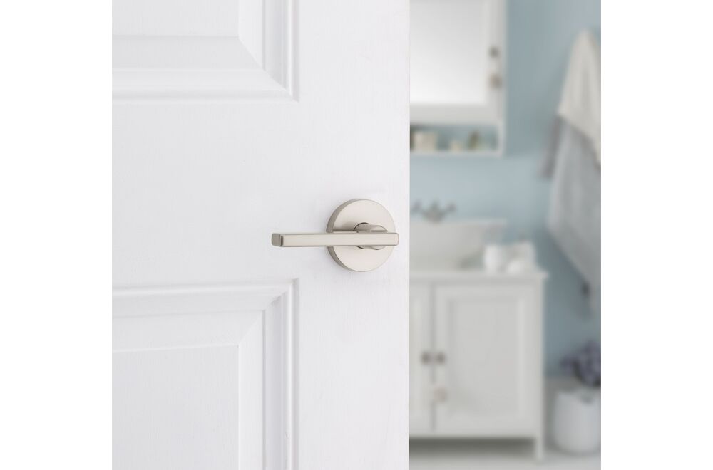 Halifax round privacy satin nickel 3