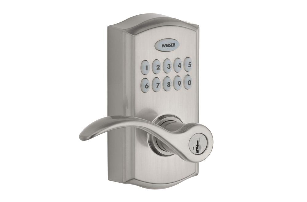 SmartCode10-Commercial-Lever-in-satin-nickel 1