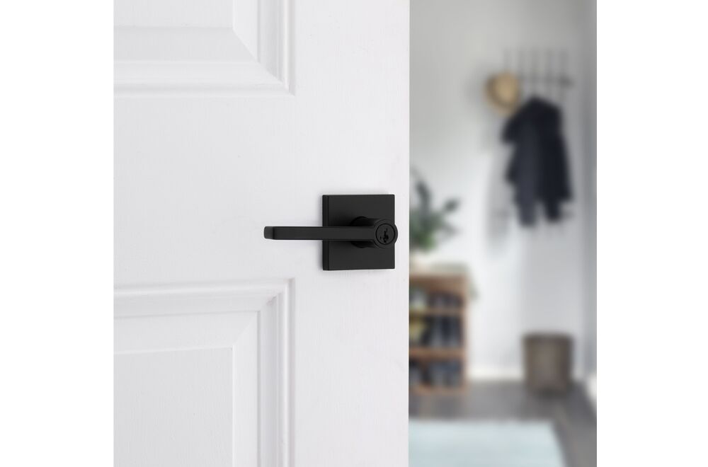 halifax-square-entry-lever-featuring-smartkey-in-iron-black keyed 2
