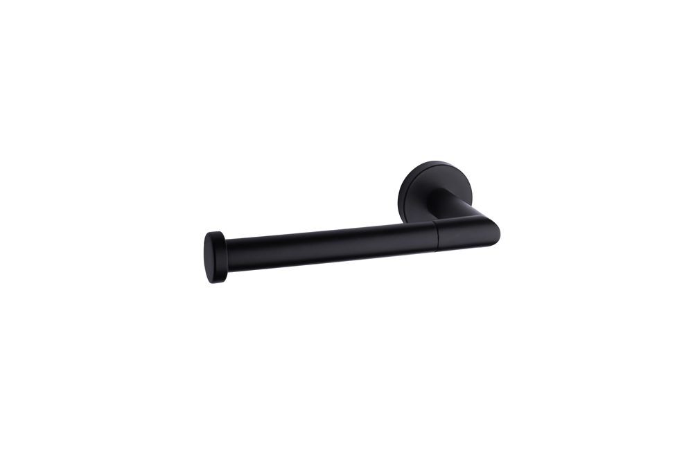 taymor astral paper holder in matte black 02-d2848blk