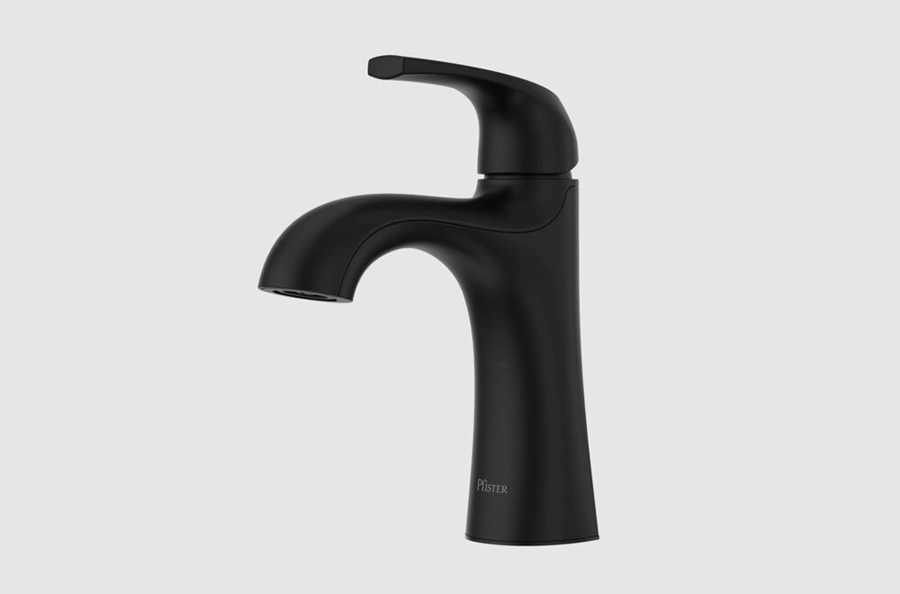 Pfister Rancho 1 handle lavatory faucet black 1