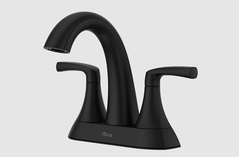 Pfister Rancho 2 handle lavatory faucet black 2