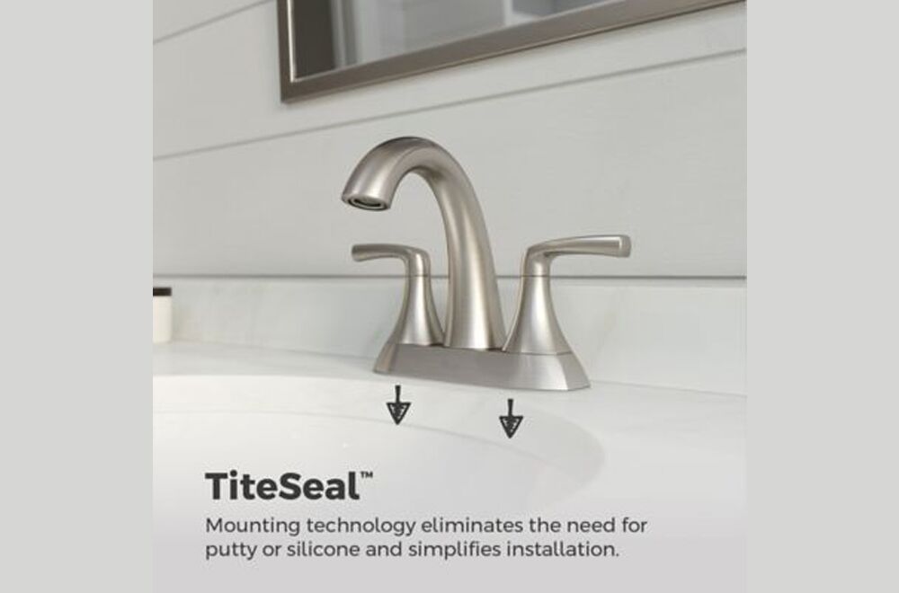 Pfister Rancho 2 handle lavatory faucet brushed nickel (12