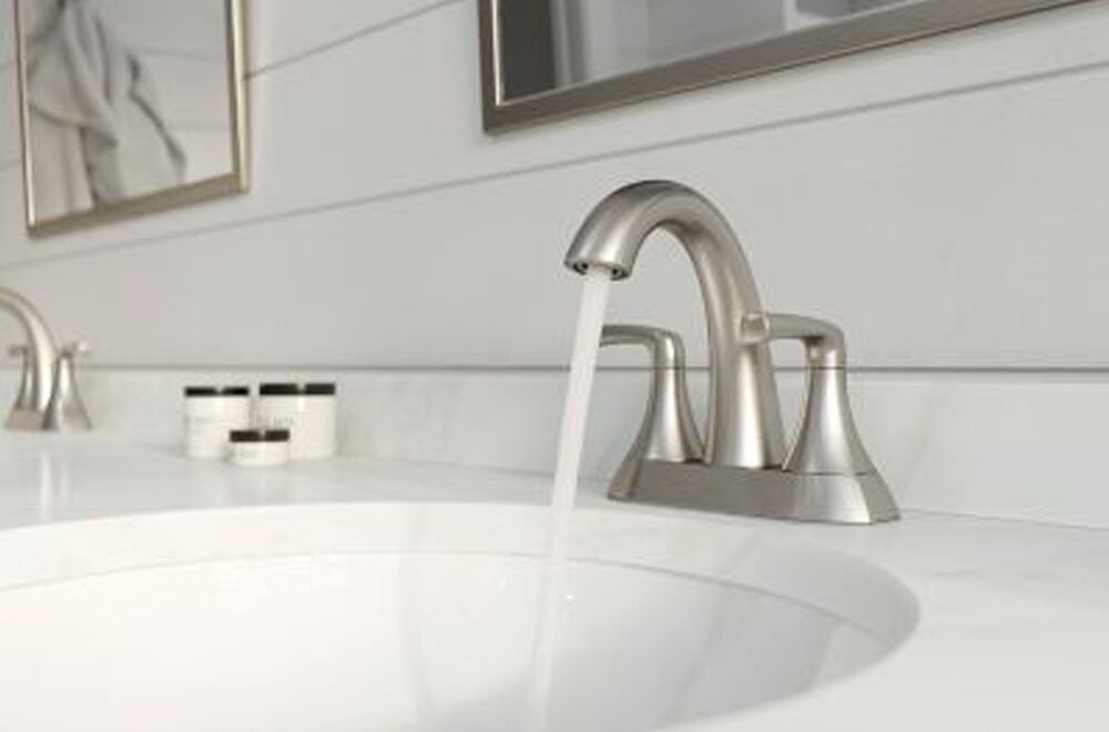 Pfister Rancho 2 handle lavatory faucet brushed nickel (6