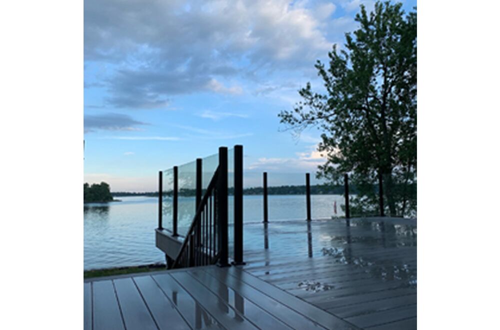 Vista Frameless glass railing 2