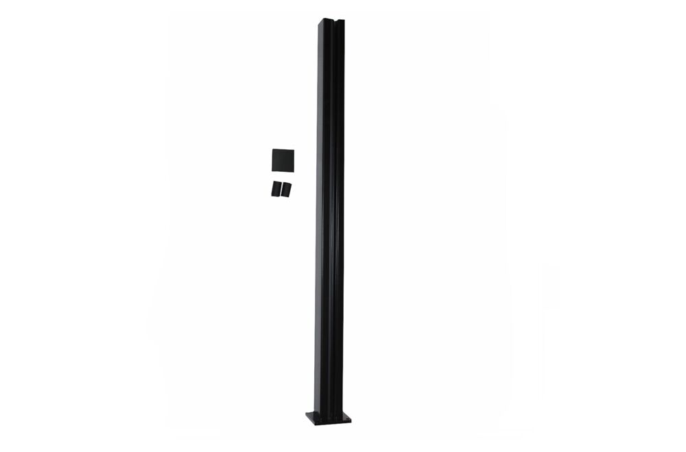 Vista frameless glass 2.5 mid post PB7880XB