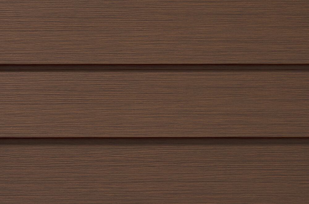West Ridge D6 Vinyl Siding Rustic Teak 2