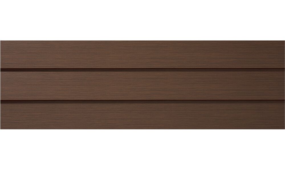 West Ridge D6 Vinyl Siding Rustic Teak 3