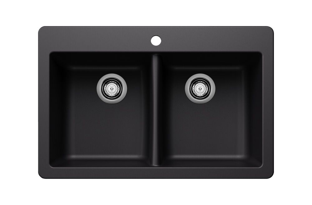 Blanco Dohna Silgranit Drop In Sink Coal Black 402678