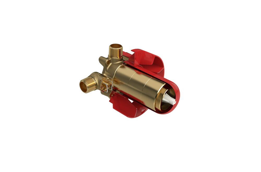 RIOBEL - 2-WAY DIVERTER THERMOSTAT ROUGH-IN/ W/ VOLUME CONTROL R23