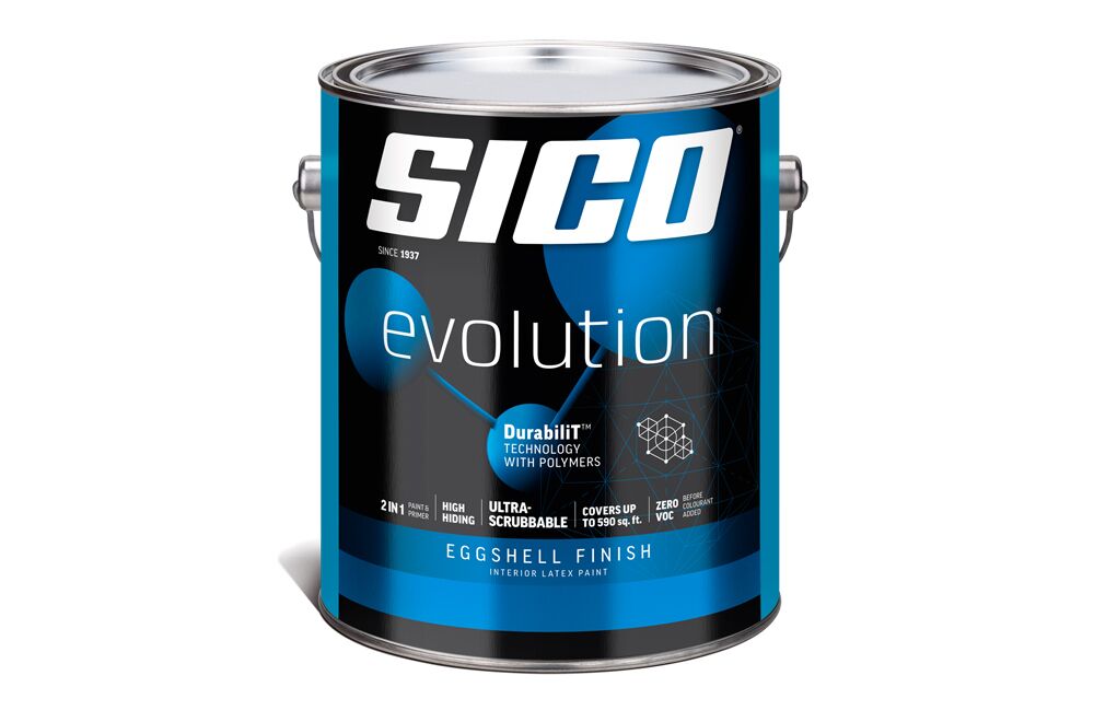 SICO EVOLUTION - EGGSHELL BASE-1 INTERIOR - 3.78L