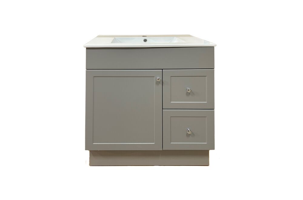 Presenza 30 inch Shaker Vanity - Grey 1