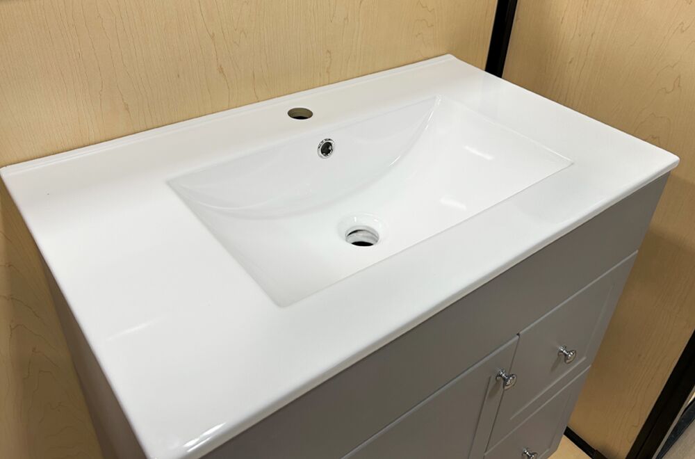 Presenza 30 inch Shaker Vanity - Grey 5