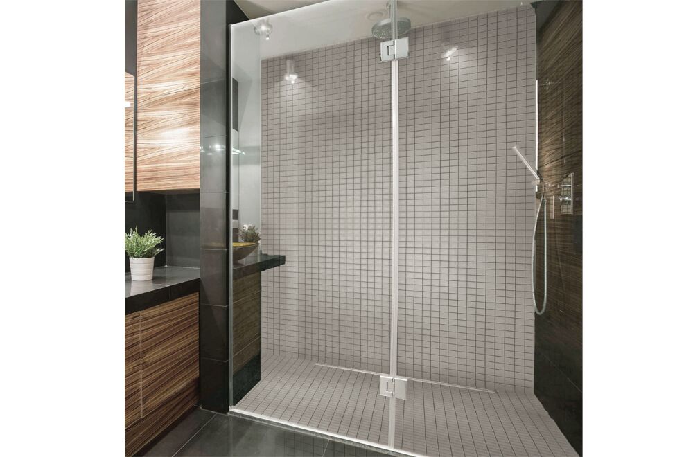 Essential 2x2 mesh mount tile avorio 2