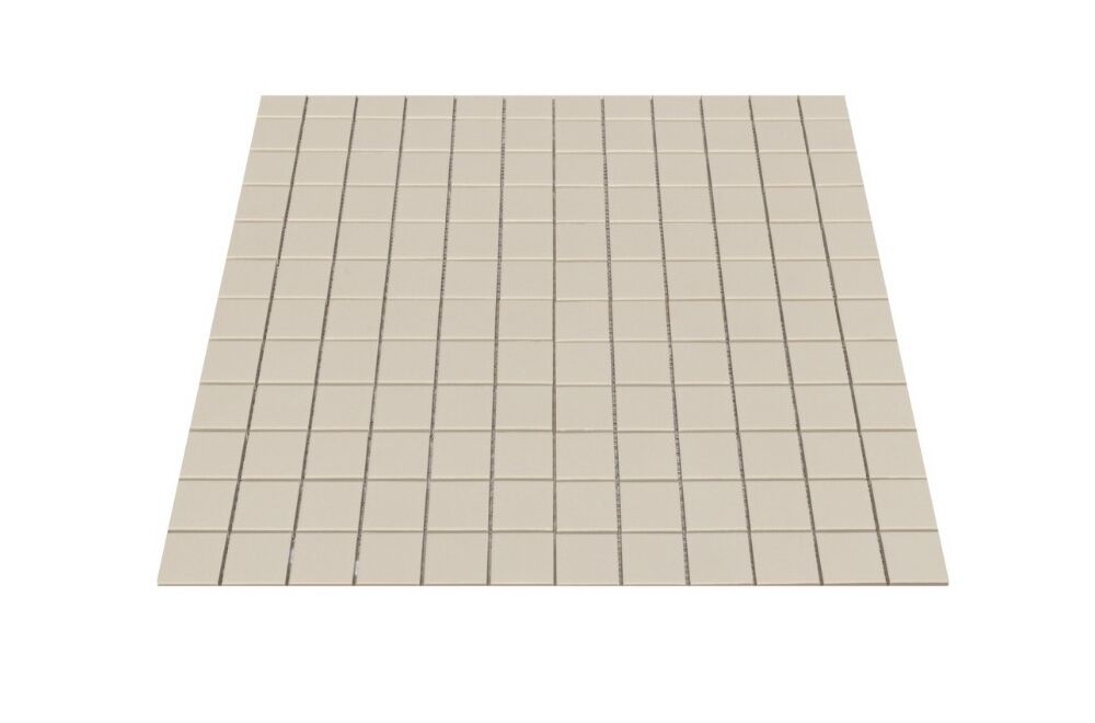 Essential 2x2 mesh mount tile avorio 3
