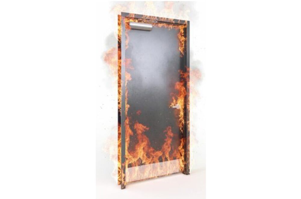 Hollow metal fire rated door Q-HM 3_0X6_8 2