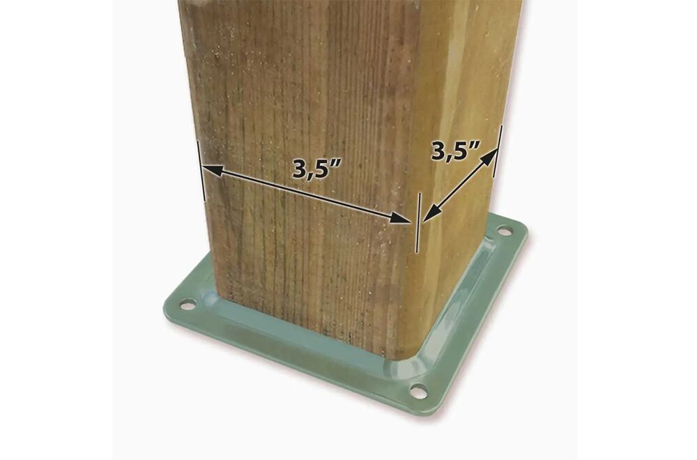 10830-03 4x4 wood connector plate khaki 2