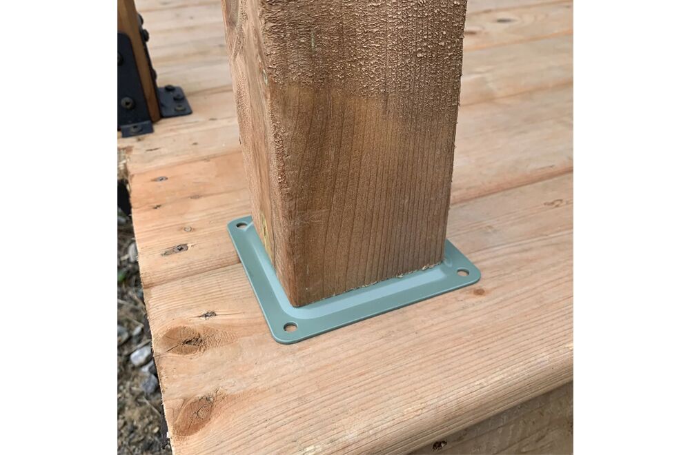 10830-03 4x4 wood connector plate khaki 3