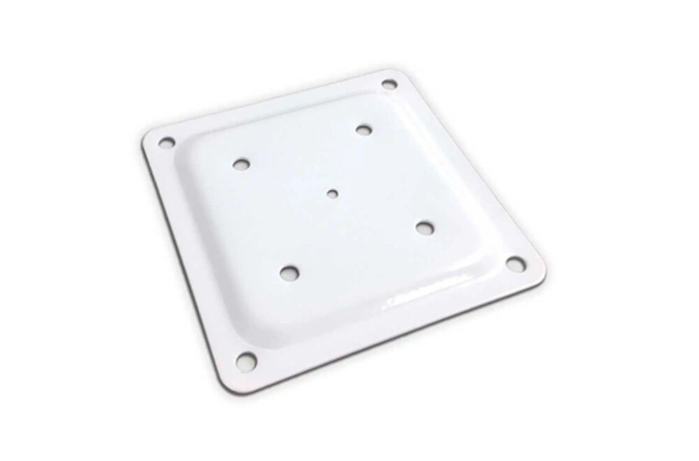 10830-03 4x4 wood connector plate white 4