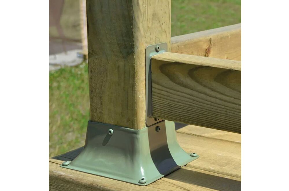 10955-01 2x4 wood connector plate khaki 2