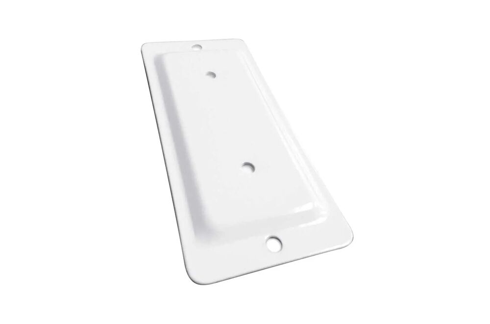 10965-01 2x4 wood connector plate white 3