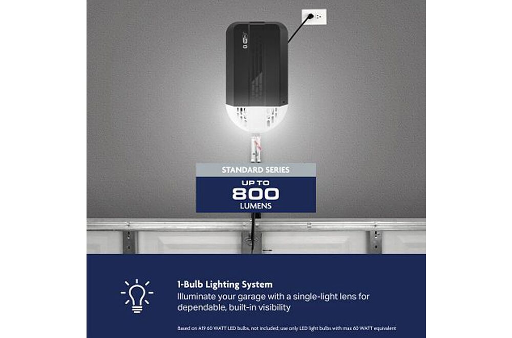 C1000-1 Chamberlain .5 HP Smart Garage Door Opener 4