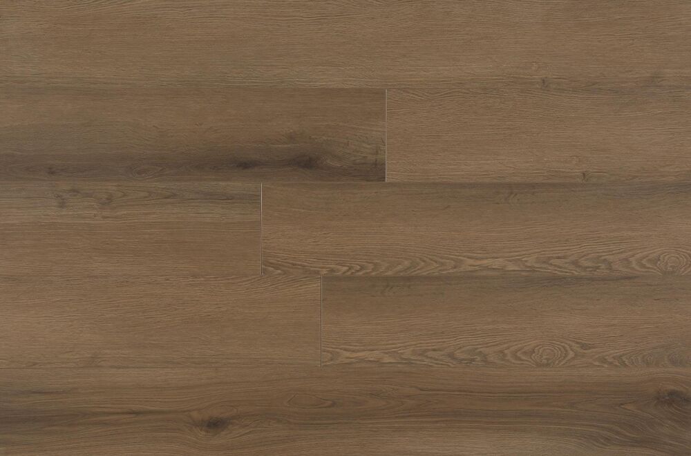 Hydro Xpert Laminate Smoked Wood sample board in dark wood colour