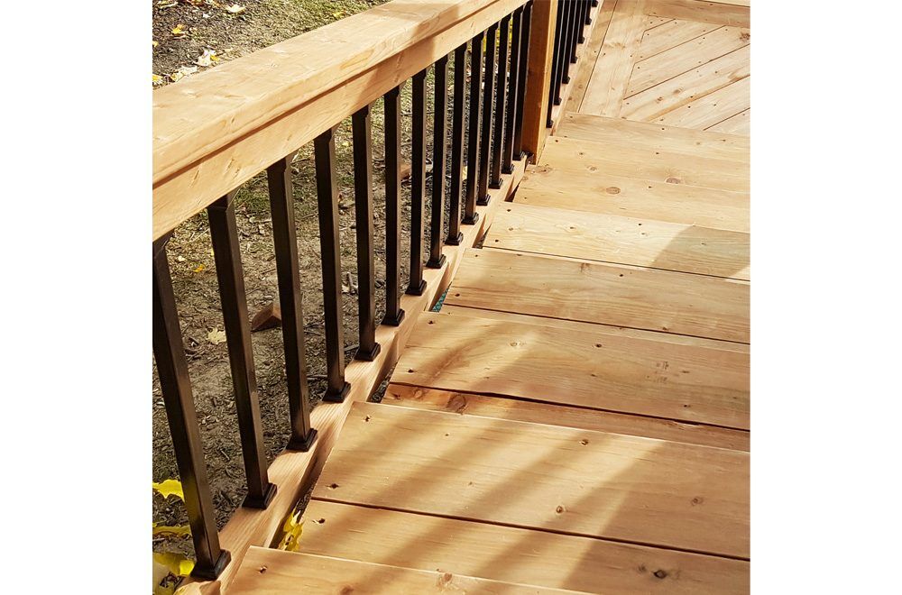 NUVO SQUARE 32 INCH STEEL BALUSTER SQPS32 (8)