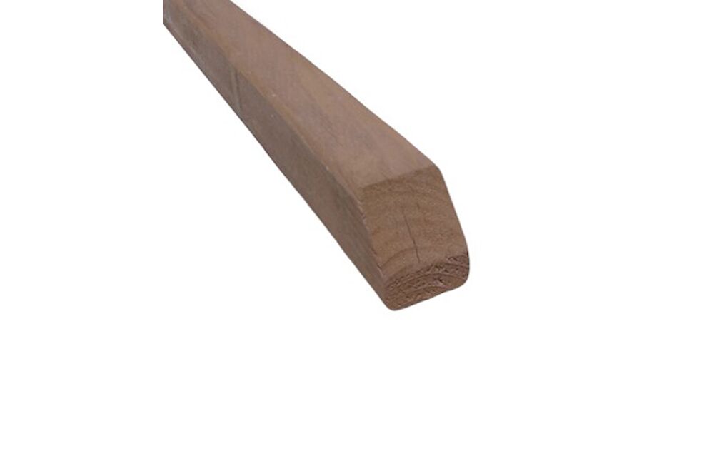 2x2 brown treated baluster