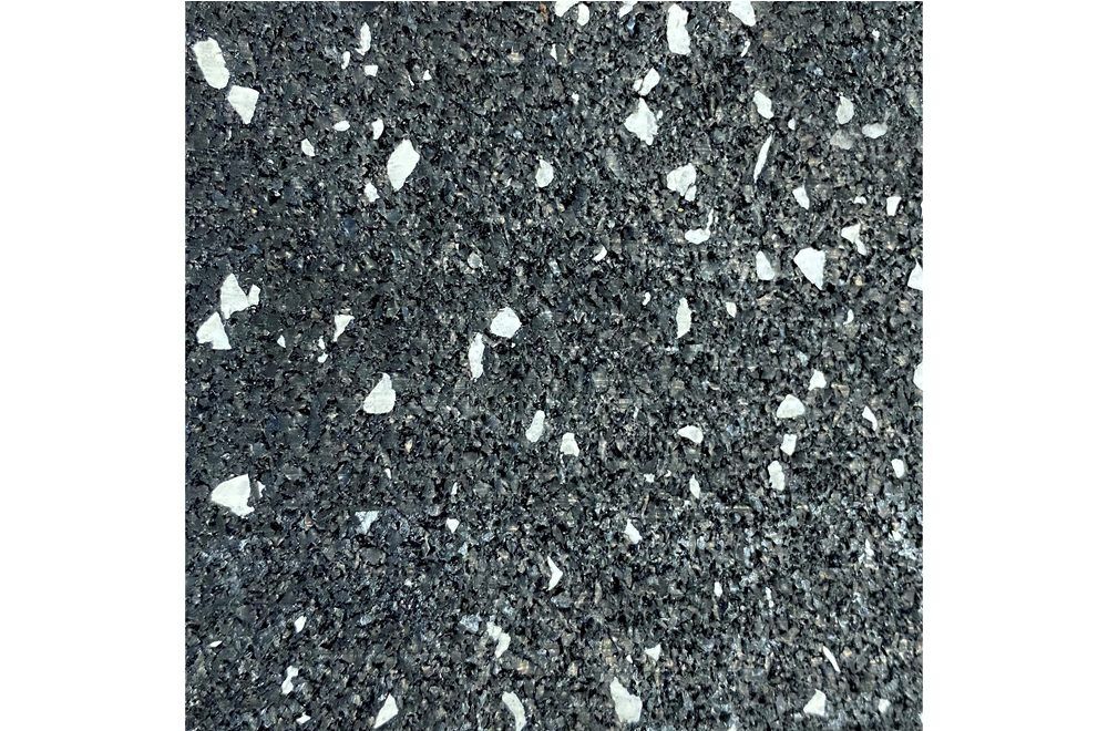 Pro Fit White Fleck sample