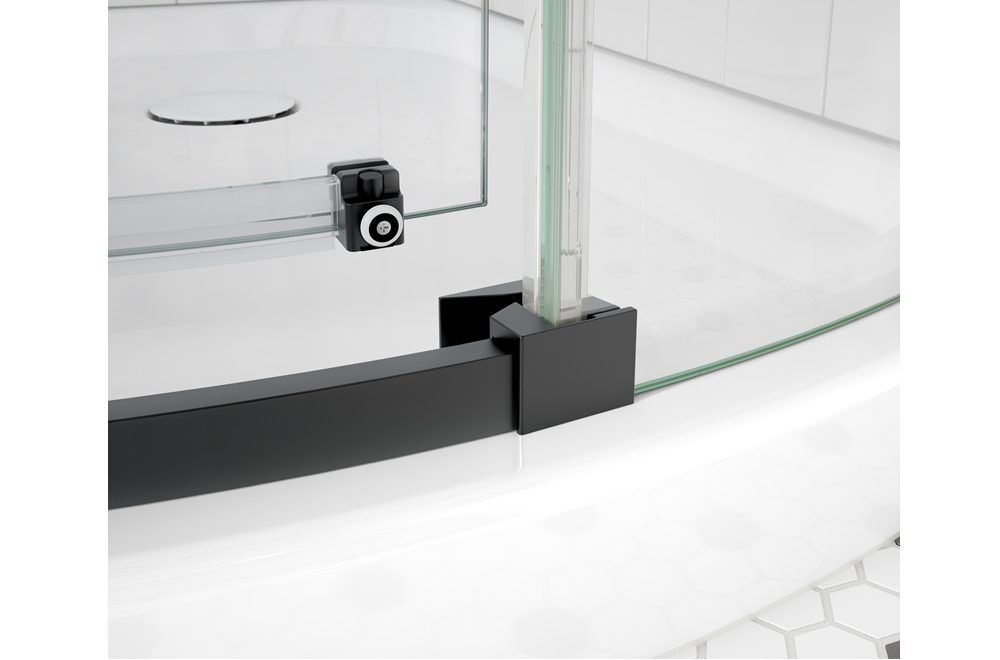 Maax Outback Round Shower Door - Left Hand Door Opening - Image 9