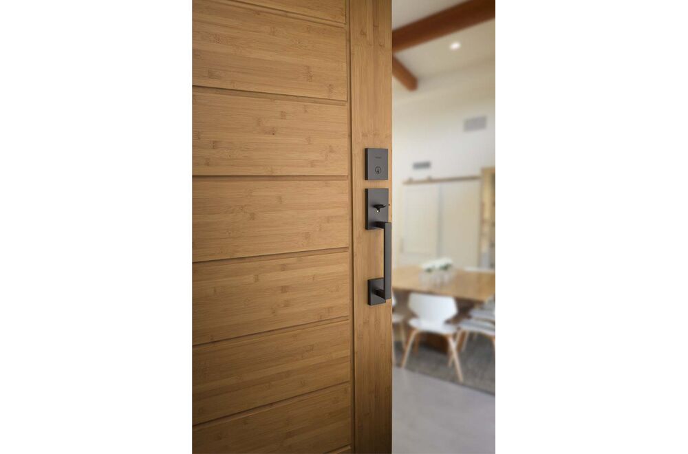 Weiser San Clemente X Halifax Handle set Iron black 2