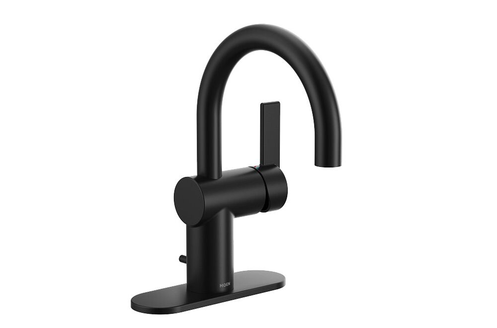 Moen Cia Lavatory Faucet matte black 6221BL 2