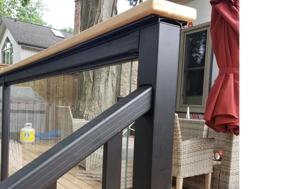 Vista Aluminum Railing drink rail adapter